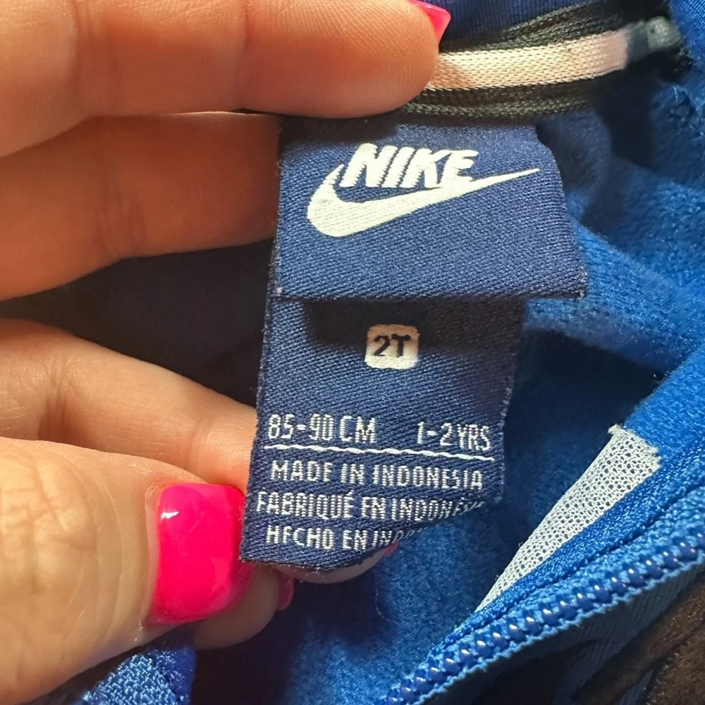 Nike blue black